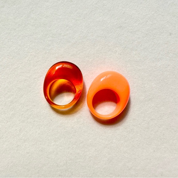 La Manso Summer Emergency Ring Set of Two NEW - Picture 7 of 10